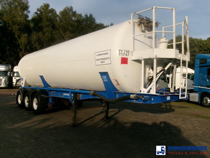 Feldbinder Powder tank alu 41 m3 (tipping) - Semi-trailer tangki: gambar 2 Feldbinder Powder tank alu 41 m3 (tipping) - Semi-trailer tangki: gambar 2
