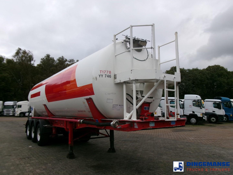 Feldbinder Powder tank alu 41 m3 (tipping) - Semi-trailer tangki: gambar 2 Feldbinder Powder tank alu 41 m3 (tipping) - Semi-trailer tangki: gambar 2