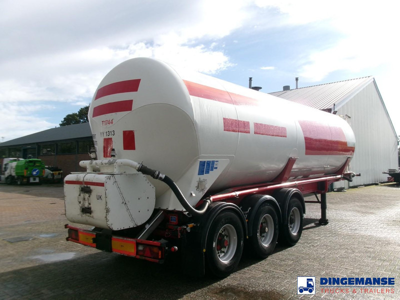 Feldbinder Powder tank alu 41 m3 (tipping) - Semi-trailer tangki: gambar 4 Feldbinder Powder tank alu 41 m3 (tipping) - Semi-trailer tangki: gambar 4