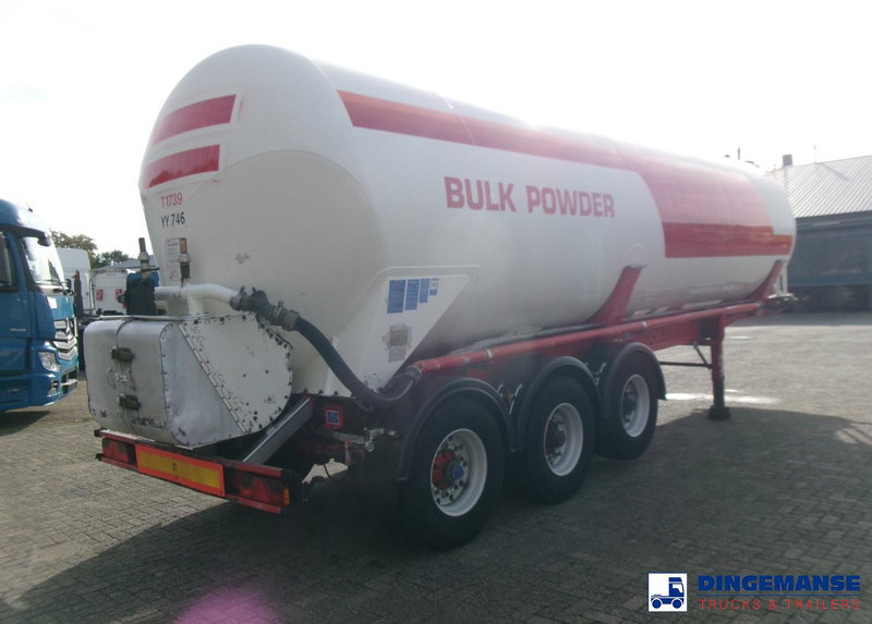 Feldbinder Powder tank alu 41 m3 (tipping) - Semi-trailer tangki: gambar 4 Feldbinder Powder tank alu 41 m3 (tipping) - Semi-trailer tangki: gambar 4