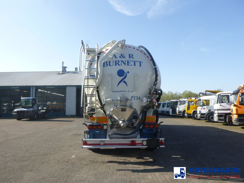 Feldbinder Powder tank alu 60 m3 / Compressor diesel engine. - Semi-trailer tangki: gambar 5 Feldbinder Powder tank alu 60 m3 / Compressor diesel engine. - Semi-trailer tangki: gambar 5