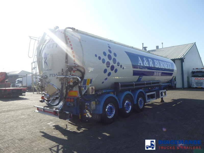 Feldbinder Powder tank alu 60 m3 / Compressor diesel engine. - Semi-trailer tangki: gambar 4 Feldbinder Powder tank alu 60 m3 / Compressor diesel engine. - Semi-trailer tangki: gambar 4