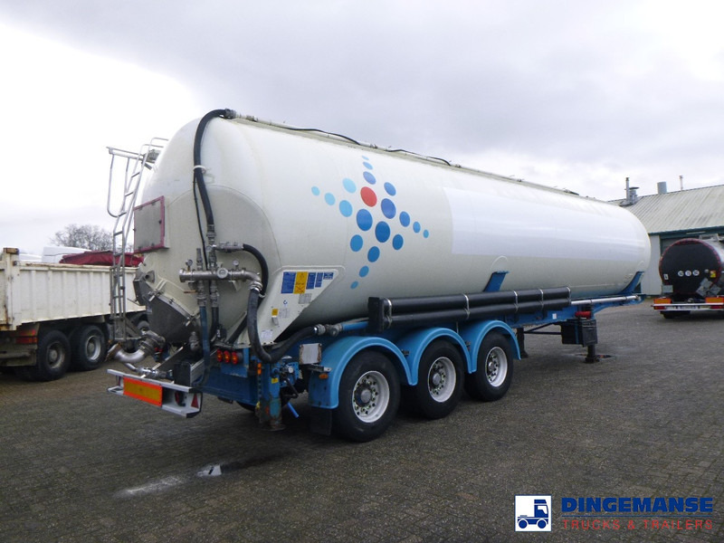 Feldbinder Powder tank alu 60 m3 (tipping) - Semi-trailer tangki: gambar 4 Feldbinder Powder tank alu 60 m3 (tipping) - Semi-trailer tangki: gambar 4