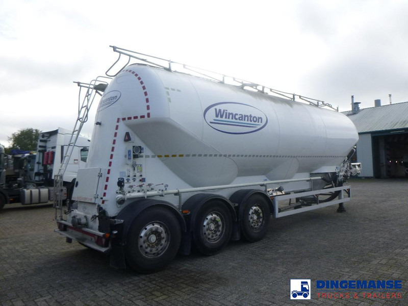 Feldbinder Powder tank alu alu 49 m3 / 1 comp - Semi-trailer tangki: gambar 4 Feldbinder Powder tank alu alu 49 m3 / 1 comp - Semi-trailer tangki: gambar 4