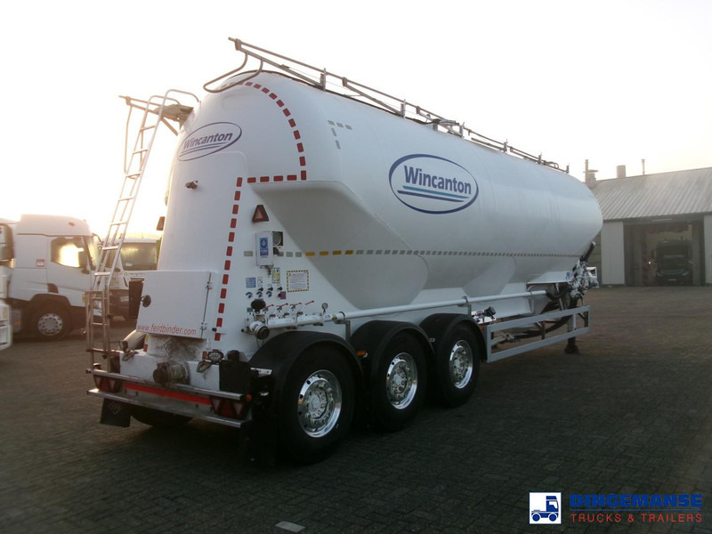 Feldbinder Powder tank alu alu 49 m3 / 1 comp - Semi-trailer tangki: gambar 4 Feldbinder Powder tank alu alu 49 m3 / 1 comp - Semi-trailer tangki: gambar 4