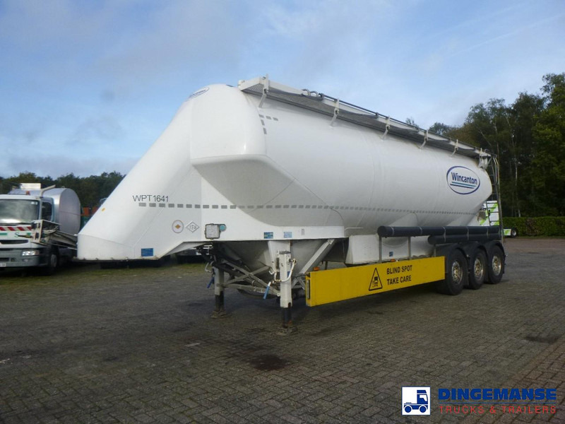 Feldbinder Powder tank alu alu 49 m3 / 1 comp - Semi-trailer tangki: gambar 1 Feldbinder Powder tank alu alu 49 m3 / 1 comp - Semi-trailer tangki: gambar 1