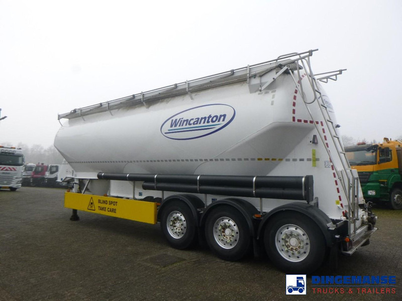 Feldbinder Powder tank alu alu 49 m3 / 1 comp - Semi-trailer tangki: gambar 4 Feldbinder Powder tank alu alu 49 m3 / 1 comp - Semi-trailer tangki: gambar 4