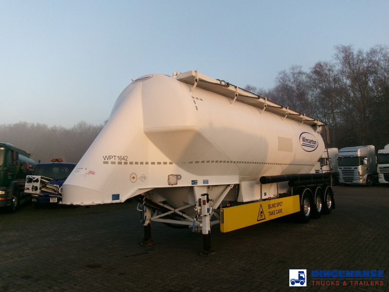 Feldbinder Powder tank alu alu 49 m3 / 1 comp - Semi-trailer tangki: gambar 1 Feldbinder Powder tank alu alu 49 m3 / 1 comp - Semi-trailer tangki: gambar 1