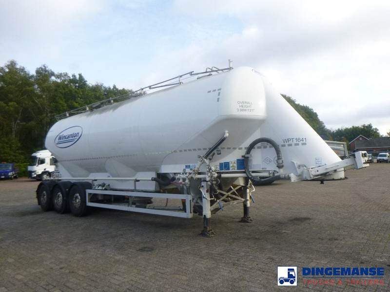 Feldbinder Powder tank alu alu 49 m3 / 1 comp - Semi-trailer tangki: gambar 2 Feldbinder Powder tank alu alu 49 m3 / 1 comp - Semi-trailer tangki: gambar 2