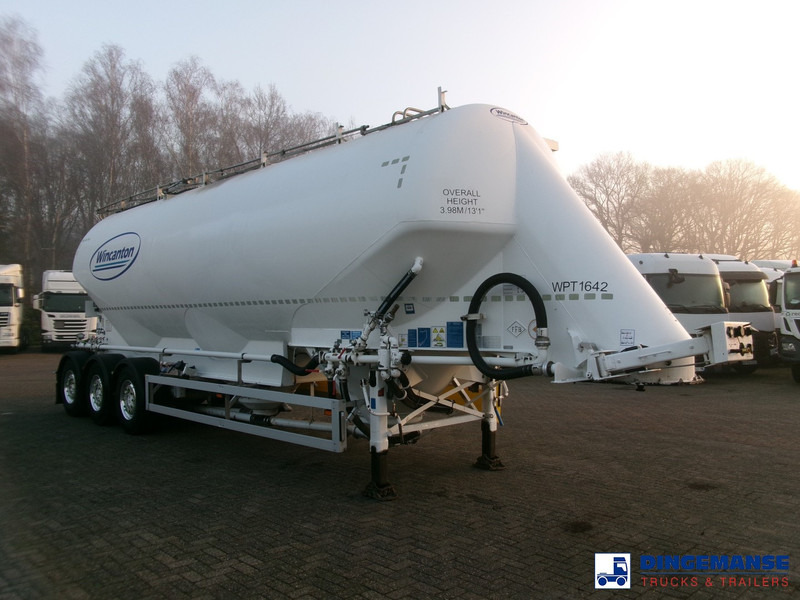 Feldbinder Powder tank alu alu 49 m3 / 1 comp - Semi-trailer tangki: gambar 2 Feldbinder Powder tank alu alu 49 m3 / 1 comp - Semi-trailer tangki: gambar 2