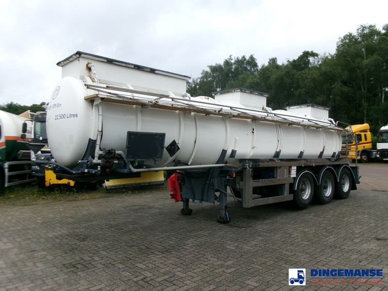 Fruehauf Chemical ACID Rubber tank steel 22.5 m3 / 1 comp - Semi-trailer tangki: gambar 1 Fruehauf Chemical ACID Rubber tank steel 22.5 m3 / 1 comp - Semi-trailer tangki: gambar 1