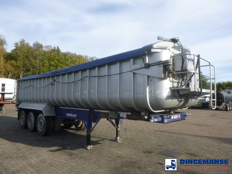 Fruehauf Tipper trailer alu 35 m3 + tarpaulin - Semi-trailer jungkit: gambar 2 Fruehauf Tipper trailer alu 35 m3 + tarpaulin - Semi-trailer jungkit: gambar 2