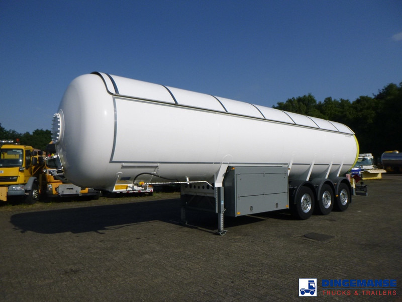 Gofa Gas tank steel 50 m3 / 1 comp + pump - Trailer tangki: gambar 1 Gofa Gas tank steel 50 m3 / 1 comp + pump - Trailer tangki: gambar 1