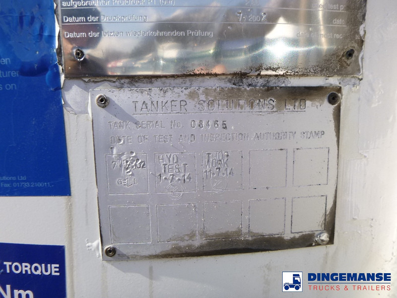 Semi-trailer tangki Gofa Powder tank alu 58 m3 (tipping): gambar 9