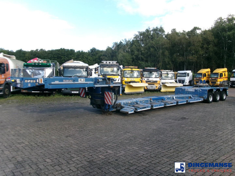 Goldhofer 3-axle lowbed trailer STZ-V 3-33/80A 56 t / ext. 13.6 m - Semi-trailer low bed: gambar 1 Goldhofer 3-axle lowbed trailer STZ-V 3-33/80A 56 t / ext. 13.6 m - Semi-trailer low bed: gambar 1