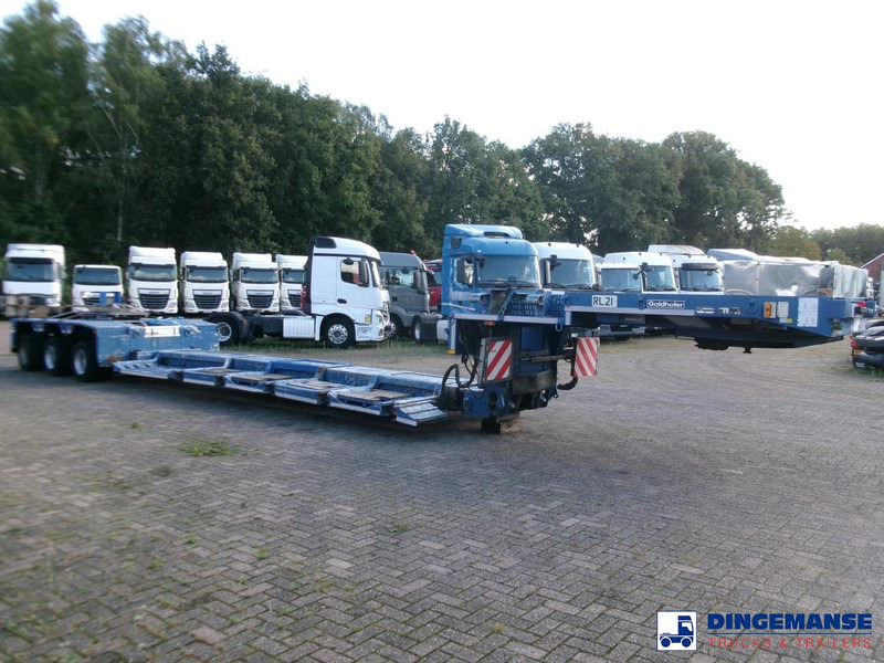 Goldhofer 3-axle lowbed trailer STZ-V 3-33/80A 56 t / ext. 13.6 m - Semi-trailer low bed: gambar 2 Goldhofer 3-axle lowbed trailer STZ-V 3-33/80A 56 t / ext. 13.6 m - Semi-trailer low bed: gambar 2