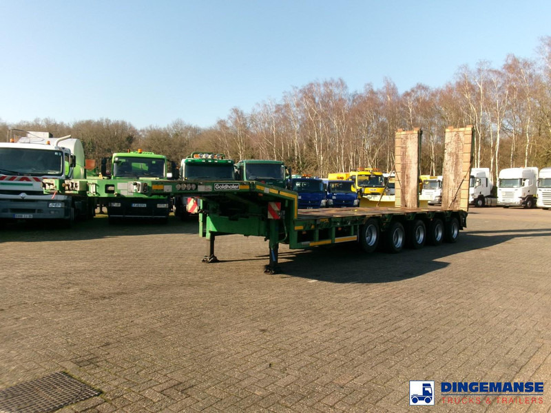 Goldhofer 5-axle semi-lowbed trailer 80 t ext. - Semi-trailer low bed: gambar 1 Goldhofer 5-axle semi-lowbed trailer 80 t ext. - Semi-trailer low bed: gambar 1