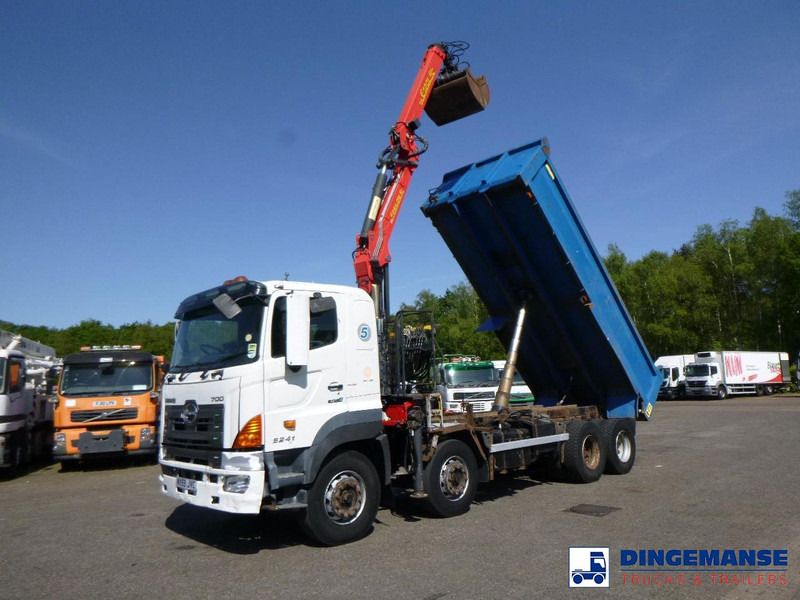 Hino FY1EUKA RHD + Palfinger E120L + grapple - Truk derek: gambar 1 Hino FY1EUKA RHD + Palfinger E120L + grapple - Truk derek: gambar 1