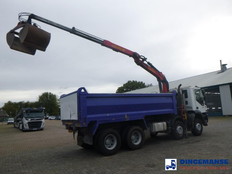 Iveco AD340T36 8x4 RHD tipper + Palfinger E120 plus + grapple - Truk derek: gambar 4 Iveco AD340T36 8x4 RHD tipper + Palfinger E120 plus + grapple - Truk derek: gambar 4