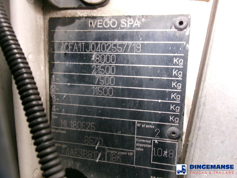 Truk flatbed Iveco Eurocargo ML180E25 4x2 RHD: gambar 15