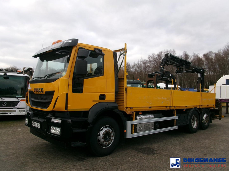 Iveco Stralis 310 6x2 Euro 6 + Atlas 105.2 crane - Truk derek: gambar 1 Iveco Stralis 310 6x2 Euro 6 + Atlas 105.2 crane - Truk derek: gambar 1