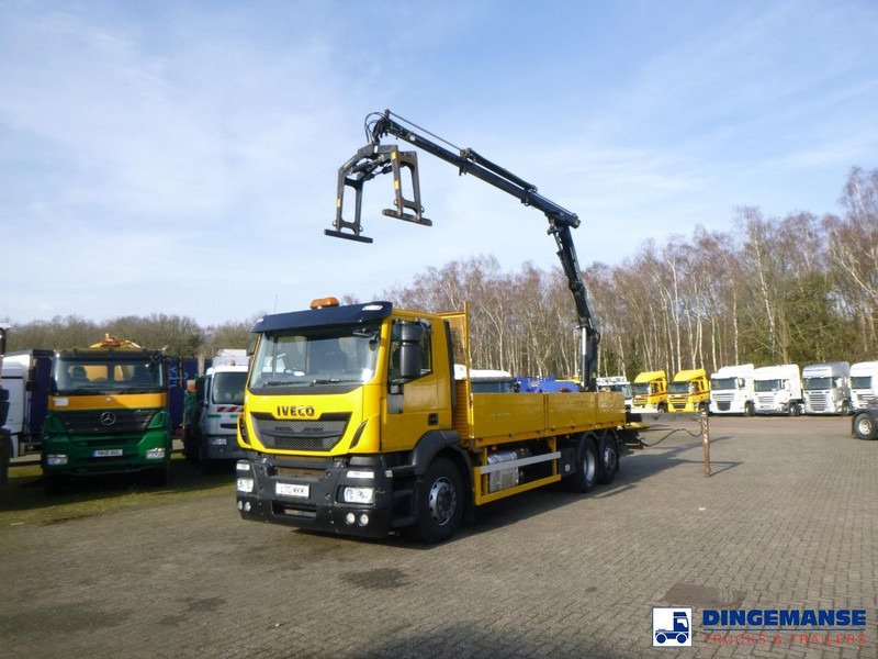 Iveco Stralis 310 6x2 Euro 6 RHD + Atlas 105.2 crane - Truk derek: gambar 1 Iveco Stralis 310 6x2 Euro 6 RHD + Atlas 105.2 crane - Truk derek: gambar 1