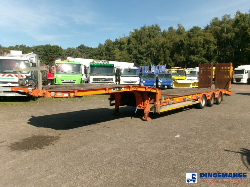 KING 3-axle semi-lowbed trailer 44T + ramps - Semi-trailer low bed: gambar 1 KING 3-axle semi-lowbed trailer 44T + ramps - Semi-trailer low bed: gambar 1