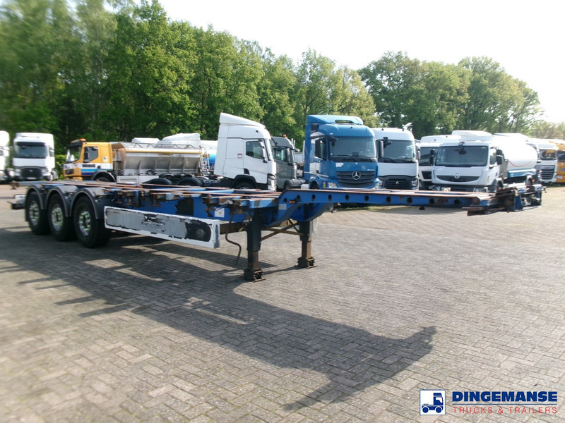 Krone 3-axle container trailer 20-30-40-45 ft SDC27 - Semi-trailer pengangkut mobil: gambar 2 Krone 3-axle container trailer 20-30-40-45 ft SDC27 - Semi-trailer pengangkut mobil: gambar 2