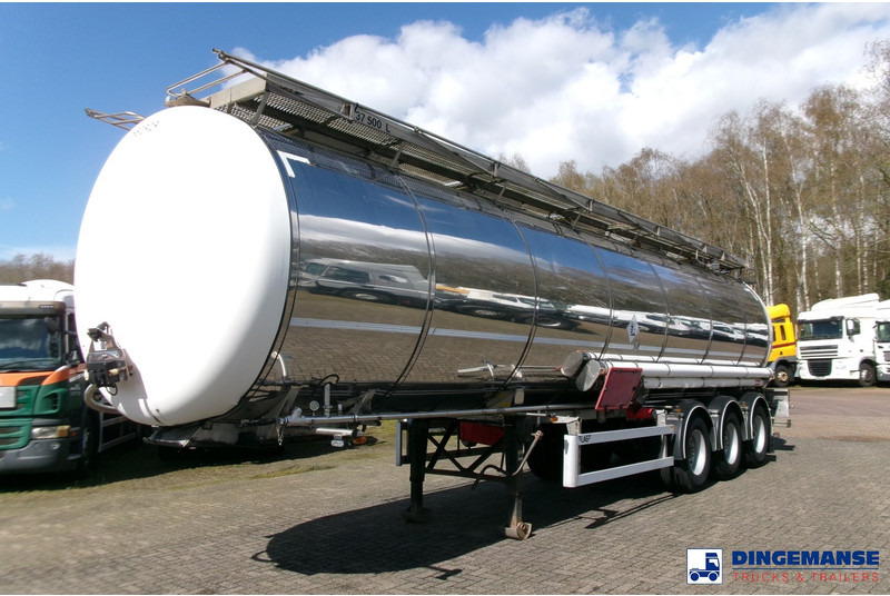 LAG Chemical tank inox 37.5 m3 / 1 comp + pump - Semi-trailer tangki: gambar 1 LAG Chemical tank inox 37.5 m3 / 1 comp + pump - Semi-trailer tangki: gambar 1