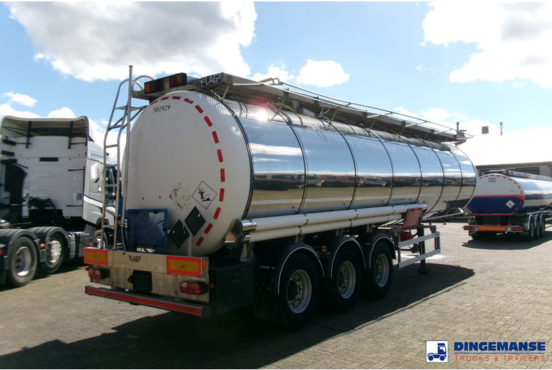 LAG Chemical tank inox 37.5 m3 / 1 comp + pump - Semi-trailer tangki: gambar 4 LAG Chemical tank inox 37.5 m3 / 1 comp + pump - Semi-trailer tangki: gambar 4
