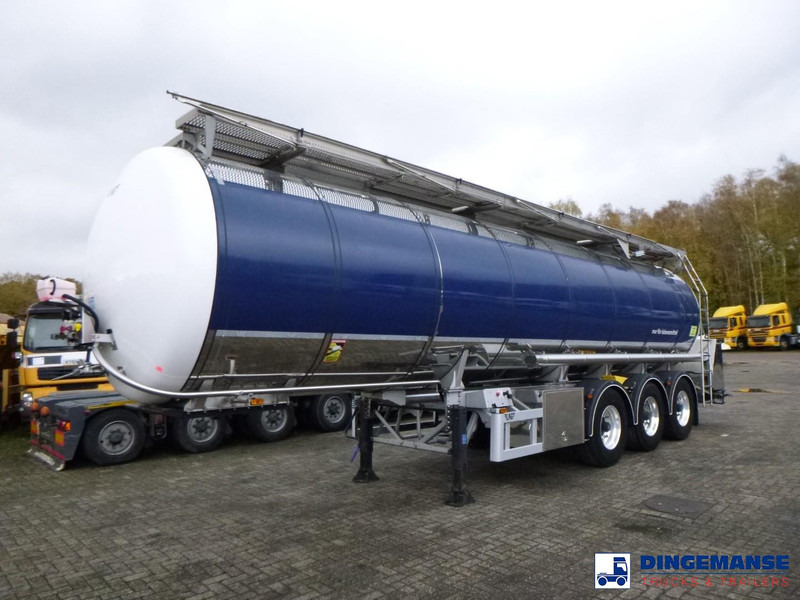LAG Food tank inox 32 m3 / 3 comp + pump - Semi-trailer tangki: gambar 1 LAG Food tank inox 32 m3 / 3 comp + pump - Semi-trailer tangki: gambar 1