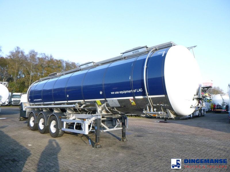 LAG Food tank inox 32m3 / 3 comp + pump + steam heating + webasto - Semi-trailer tangki: gambar 2 LAG Food tank inox 32m3 / 3 comp + pump + steam heating + webasto - Semi-trailer tangki: gambar 2
