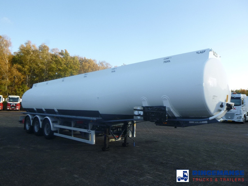 LAG Fuel tank alu 44.4 m3 / 6 comp + pump - Semi-trailer tangki: gambar 2 LAG Fuel tank alu 44.4 m3 / 6 comp + pump - Semi-trailer tangki: gambar 2