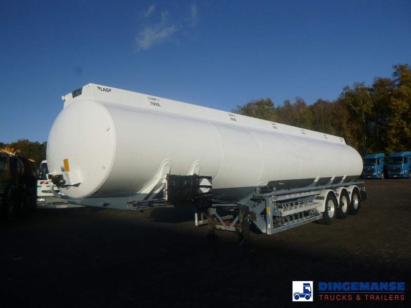 LAG Fuel tank alu 44.5 m3 / 6 comp + pump - Semi-trailer tangki: gambar 1 LAG Fuel tank alu 44.5 m3 / 6 comp + pump - Semi-trailer tangki: gambar 1