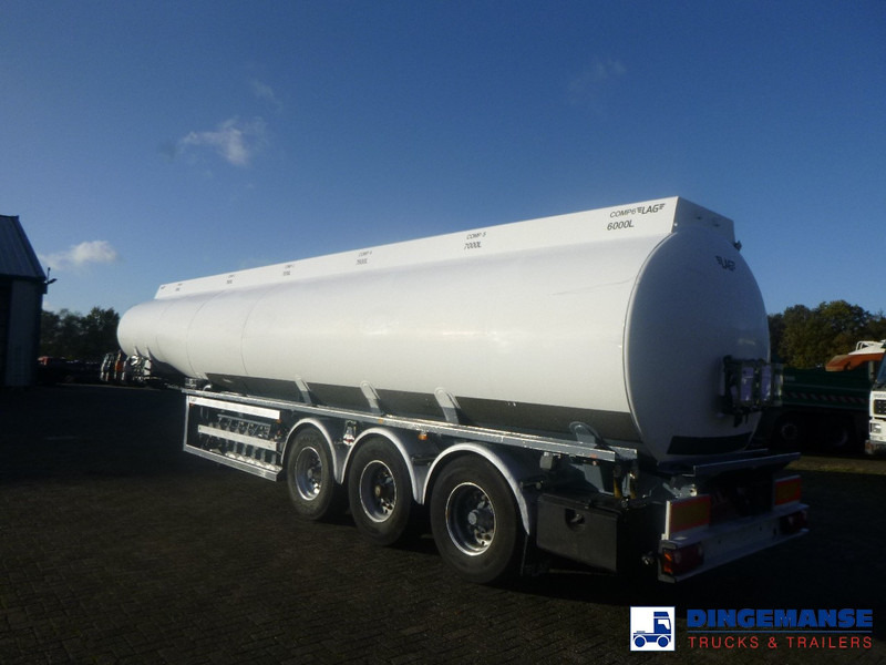 LAG Fuel tank alu 44.5 m3 / 6 comp + pump - Semi-trailer tangki: gambar 3 LAG Fuel tank alu 44.5 m3 / 6 comp + pump - Semi-trailer tangki: gambar 3