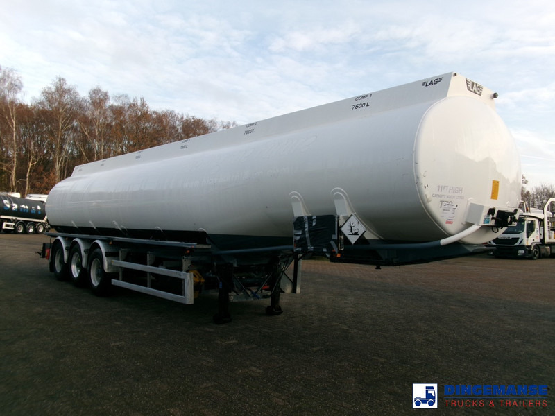 LAG Fuel tank alu 45.2 m3 / 6 comp + pump - Semi-trailer tangki: gambar 2 LAG Fuel tank alu 45.2 m3 / 6 comp + pump - Semi-trailer tangki: gambar 2