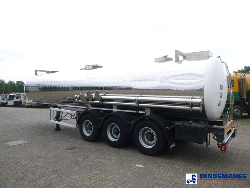 MAISONNEUVE Chemical ACID tank inox 22.4 m3 / 1 comp - Semi-trailer tangki: gambar 3 MAISONNEUVE Chemical ACID tank inox 22.4 m3 / 1 comp - Semi-trailer tangki: gambar 3