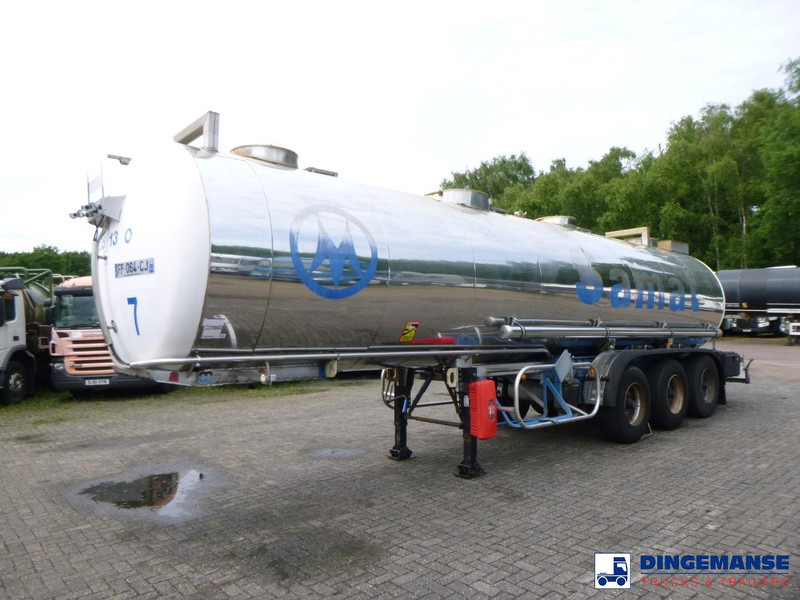 MAISONNEUVE Chemical tank inox 26 m3 / 1 comp - Semi-trailer tangki: gambar 1 MAISONNEUVE Chemical tank inox 26 m3 / 1 comp - Semi-trailer tangki: gambar 1