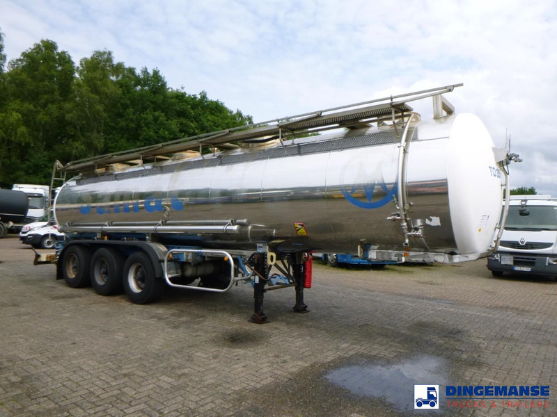 MAISONNEUVE Chemical tank inox 26 m3 / 1 comp - Semi-trailer tangki: gambar 2 MAISONNEUVE Chemical tank inox 26 m3 / 1 comp - Semi-trailer tangki: gambar 2
