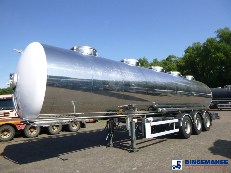 MAISONNEUVE Food tank inox 32 m3 / 5 comp - Semi-trailer tangki: gambar 1 MAISONNEUVE Food tank inox 32 m3 / 5 comp - Semi-trailer tangki: gambar 1