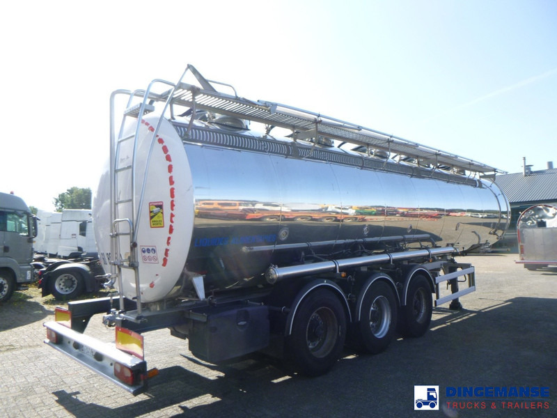 MAISONNEUVE Food tank inox 32 m3 / 5 comp - Semi-trailer tangki: gambar 4 MAISONNEUVE Food tank inox 32 m3 / 5 comp - Semi-trailer tangki: gambar 4