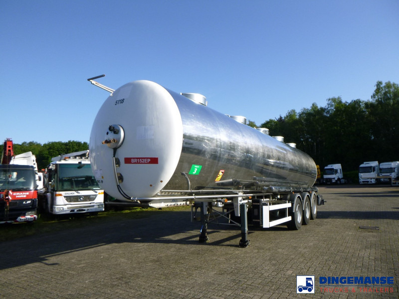 MAISONNEUVE Food tank inox 32 m3 / 5 comp - Semi-trailer tangki: gambar 1 MAISONNEUVE Food tank inox 32 m3 / 5 comp - Semi-trailer tangki: gambar 1