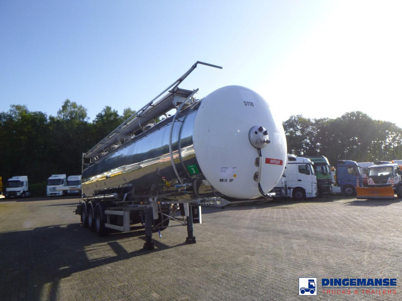 MAISONNEUVE Food tank inox 33 m3 / 5 comp - Semi-trailer tangki: gambar 2 MAISONNEUVE Food tank inox 33 m3 / 5 comp - Semi-trailer tangki: gambar 2