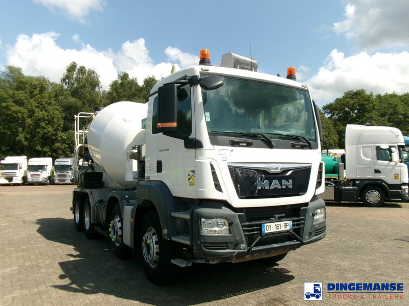 MAN TGS 32.360 8X4 Euro 6 Imer belt mixer 9 m3 - Truk pengaduk beton: gambar 2 MAN TGS 32.360 8X4 Euro 6 Imer belt mixer 9 m3 - Truk pengaduk beton: gambar 2