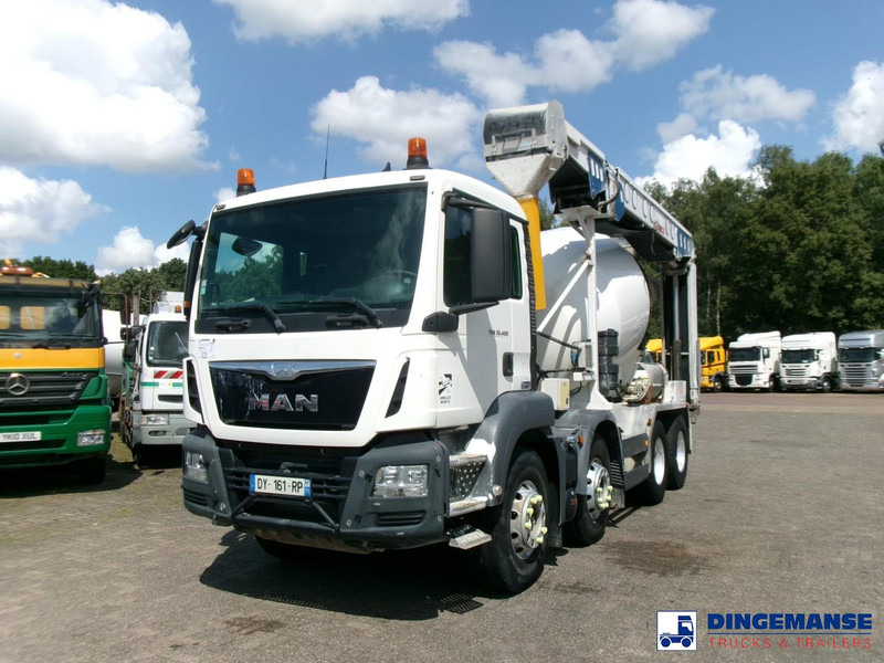 MAN TGS 32.360 8X4 Euro 6 Imer belt mixer 9 m3 - Truk pengaduk beton: gambar 1 MAN TGS 32.360 8X4 Euro 6 Imer belt mixer 9 m3 - Truk pengaduk beton: gambar 1