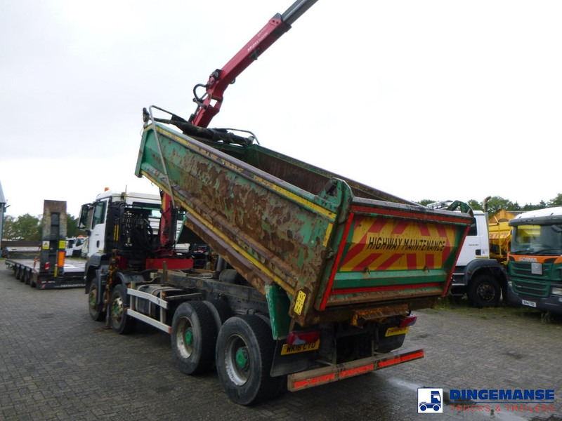 MAN TGS 35.400 8X4 RHD tipper + Palfinger Epsilon M125L - Truk derek: gambar 3 MAN TGS 35.400 8X4 RHD tipper + Palfinger Epsilon M125L - Truk derek: gambar 3