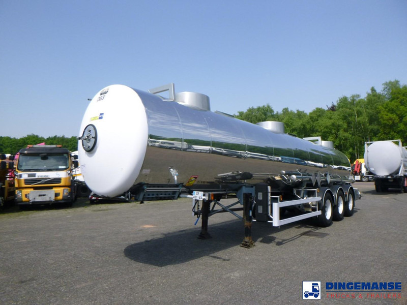 Magyar Chemical tank inox L4BH 22.2 m3 / 1 comp - Semi-trailer tangki: gambar 1 Magyar Chemical tank inox L4BH 22.2 m3 / 1 comp - Semi-trailer tangki: gambar 1
