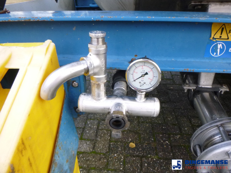 Semi-trailer tangki Magyar Chemical tank inox L4BH 32.8 m3 / 1 comp: gambar 9