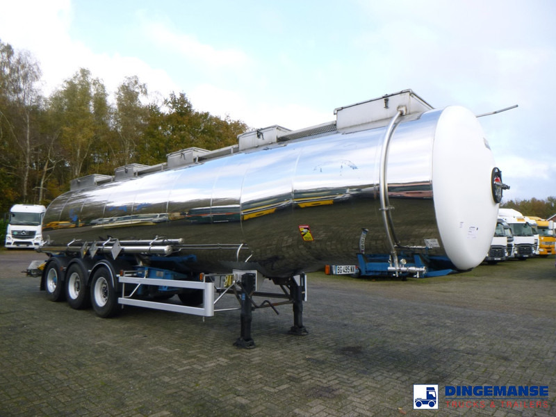 Magyar Chemical tank inox L4BH 32.8 m3 / 1 comp - Semi-trailer tangki: gambar 2 Magyar Chemical tank inox L4BH 32.8 m3 / 1 comp - Semi-trailer tangki: gambar 2