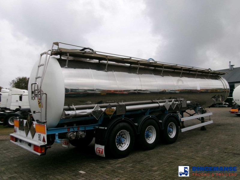 Magyar Chemical tank inox L4BH 33.5 m3 / 3 comp - Semi-trailer tangki: gambar 3 Magyar Chemical tank inox L4BH 33.5 m3 / 3 comp - Semi-trailer tangki: gambar 3